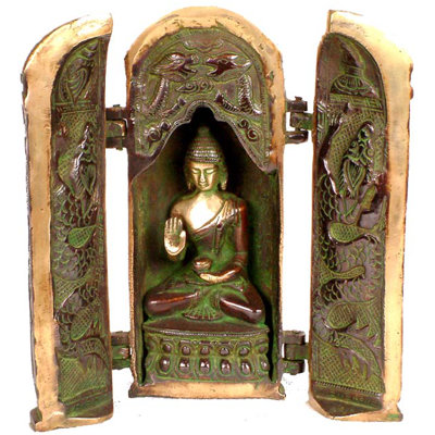 Bouddha tibétain pliant Temple de Bouddha