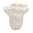 Sand And Cement Coral Planter 9.3X9x8.7 In, Weathered Beige Look, Wavy Shape For Succulents In Interior Inches, Finish With Silhouette, Complement Coastal Themes