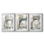 Watercolor Archures I - Impression sur mesure encadrée de qualité supérieure - 3 pièces-2066630739-2066630736