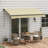 Outsunny Polyester Cover Retractable Patio Awning-112964798-112964795-96861867