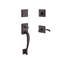 Napa Handleset with Single Cylinder Deadbolt and Door Lever and Rosette-21454105-22039384