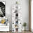 360° Rotating Shoe Rack Tower With 7-tier Spinning Shoe Shelf And 5 Grids Per Layer-82045202