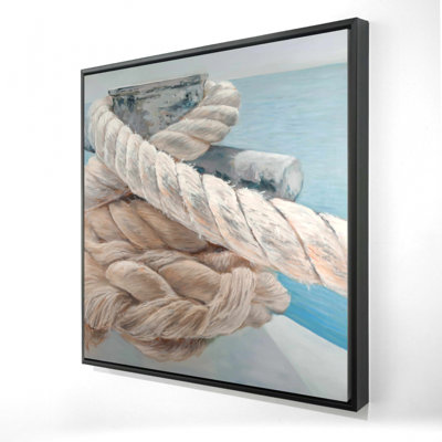 " Tie-down Ropes Closeup "