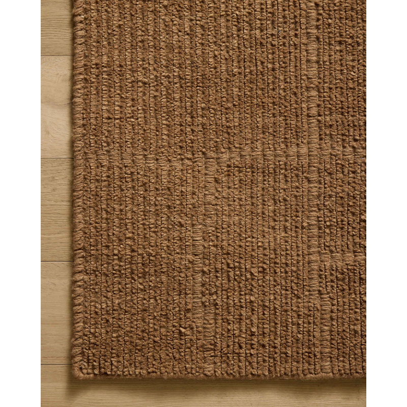 Tapis rouille Jeremiah Brent x Loloi Greenwich, Rectangle 7 pi 9 po x 9 pi 9 po