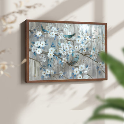 Bleu sarcelle - Reproduction encadrée - Restickable