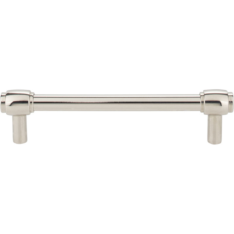 Hayworth Bar Pull, Polished Nickel, 3 3/4"