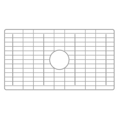 25.75"x14.25" Bottom Grid in Champagne Bronze PVD
