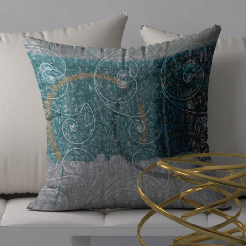 Reversible Throw Pillow, 20" x 20"