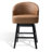 Swivel 26.4'' Faux Leather Counter Stool With Solid Wood Legs-200367123-175865575