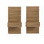  Panneaux d'extension de table de chevet flottants (ensemble de 2)-774940493