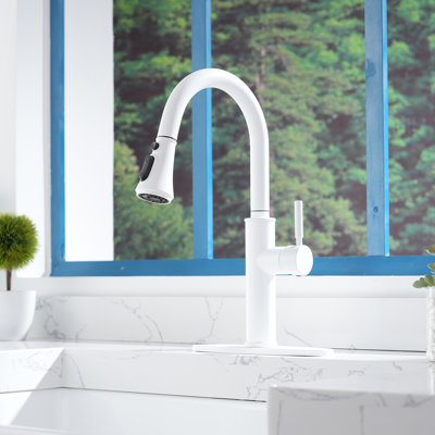 Clihome Pull Down Kitchen Faucet