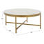 Twiggy Marble Coffee Table
