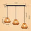 3 - Light Stainless Steel Caged Pendant