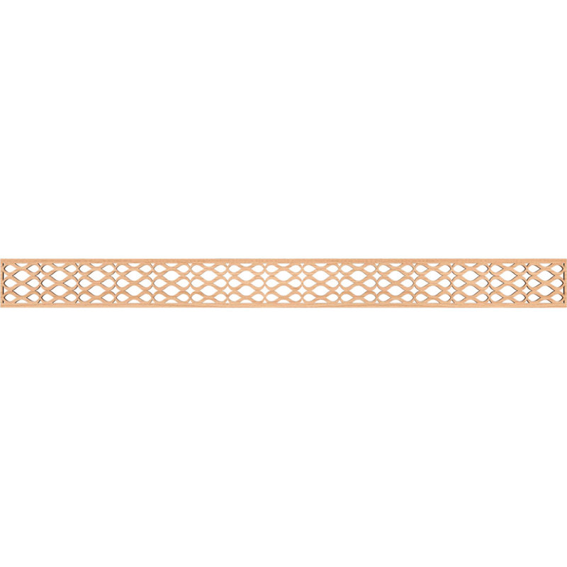 Moulure de panneau Somerset, Noyer blanc, H 4 po x l 46,375 po x P 0,25 po