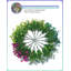 16 paquets de fleurs d'eucalyptus et de marguerite en soie résistantes aux rayons UV, plantes artificielles réalistes pour les jardinières extérieures, porche, patio et décorations d'intérieur pour le printemps et l'été