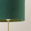 Dadiva Brushed Chrome Stem Table Lamp with Velvet Reni Shade-1570921141-1570921149-1570921151