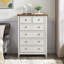 Commode moderne à 6 tiroirs, commode à tiroirs et rangement à vêtements pour le salon