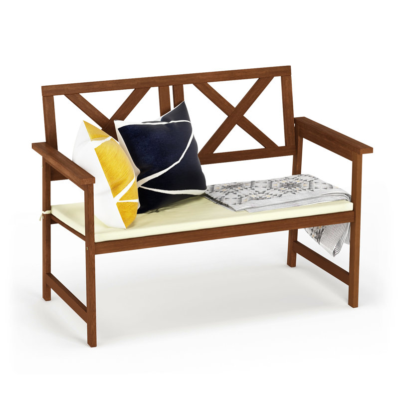 Banc de jardin en bois Arlen