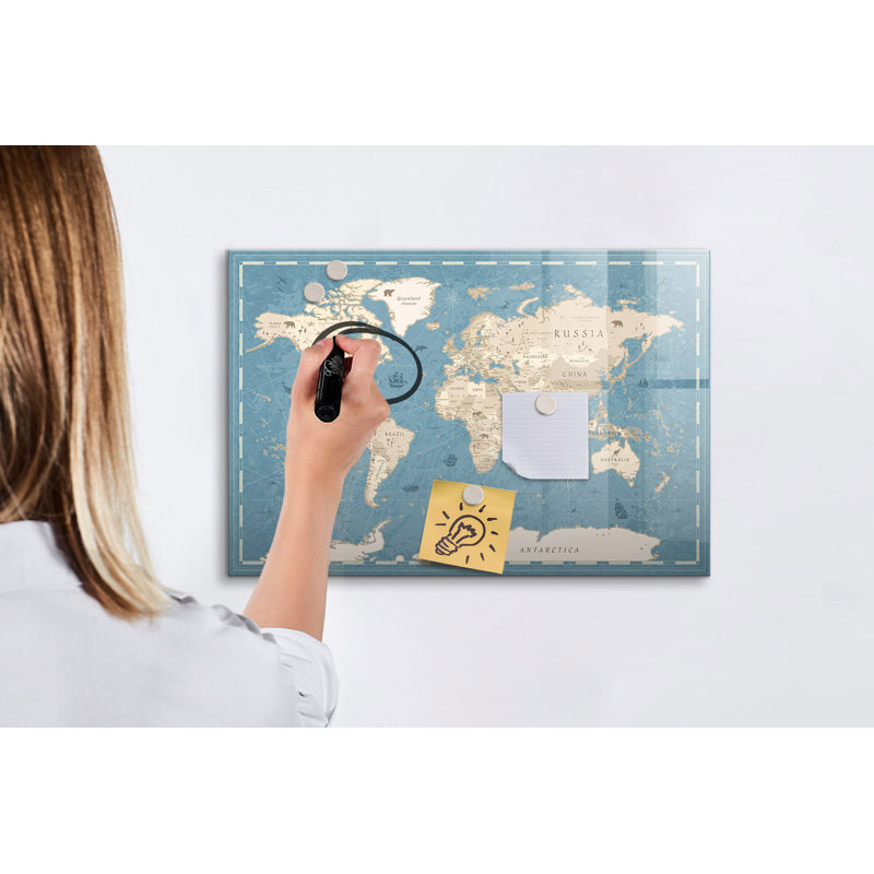 Magnetic Glass Dry Erase Board