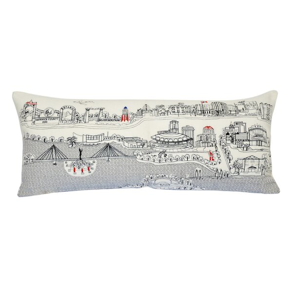 Beyond Cushions Skyline Embroidered Throw Pillow | Wayfair