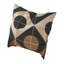 Circle Marquetry Pillow