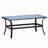 Rectangular Metal Outdoor Coffee Table , 42.55'' in. W 22.85'' in. D