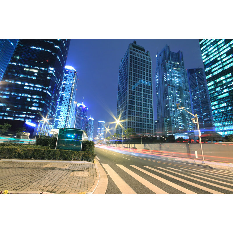 Office Building by 123ArtistImages - Wrapped Canvas Print, 30cm H x 46cm W