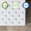 Matelas hybride mi-ferme 14 po, mousse viscoélastique rafraîchissante et ressorts ensachés pour le soutien de la colonne vertébrale et l'isolation des mouvements-336518068