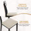 Upholstered Side Chair in Beige