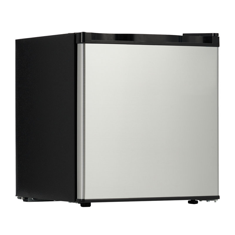 Réfrigérateur à porte simple 1,7 pi cu avec thermostat réglable pour dortoir, chambre à coucher, appartement