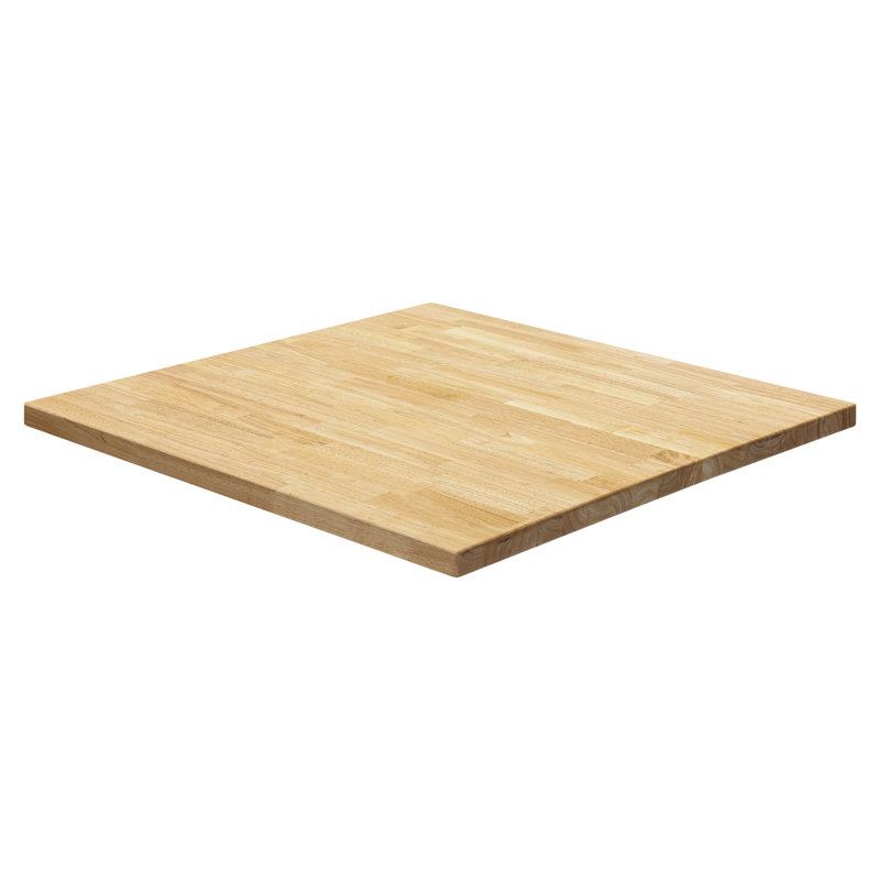 Jen 36" x 36" Square Table Top, Natural, 30" L x 30" W
