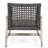 Grey Outdoor Seat - Wood And Crafted Stylish Chair With Frame