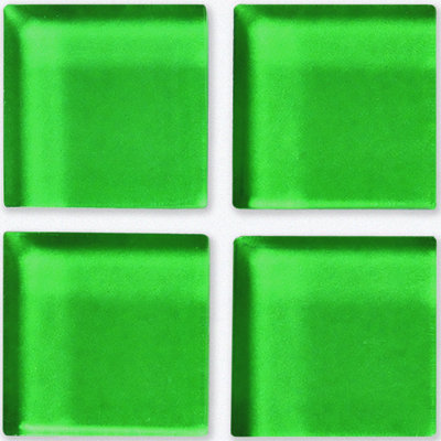 Torch Song 1'' W x 1'' L Glass Tile Mosaic Sheet