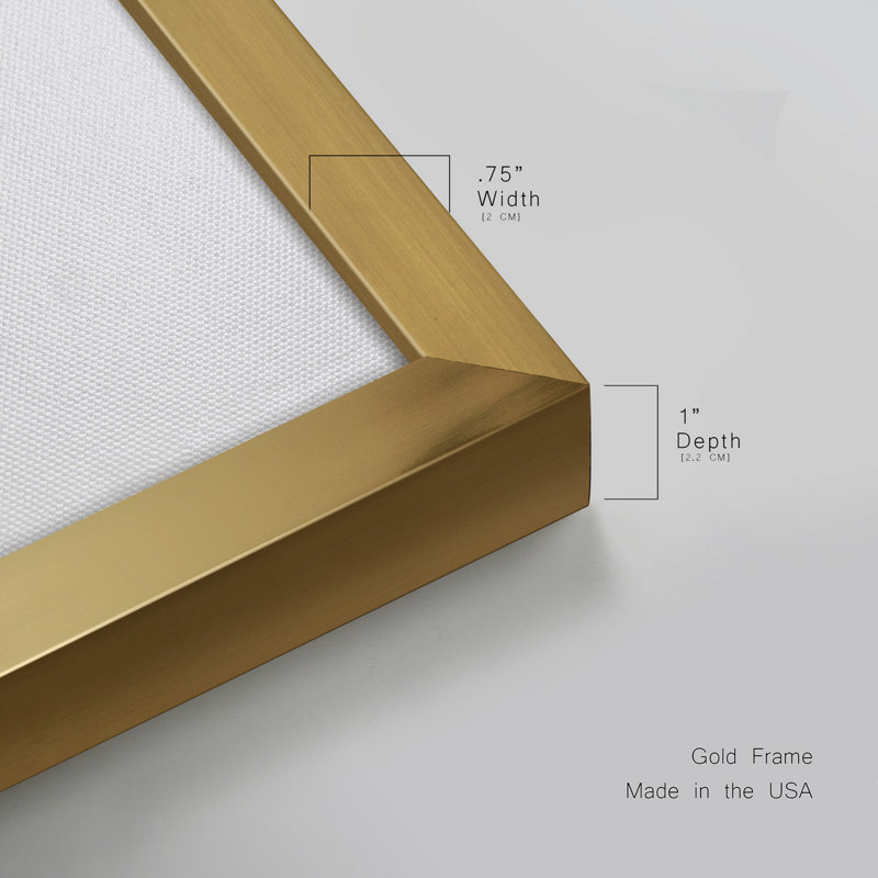 Argent argent argent IV - toile encadrée de qualité supérieure - prête à être accrochée