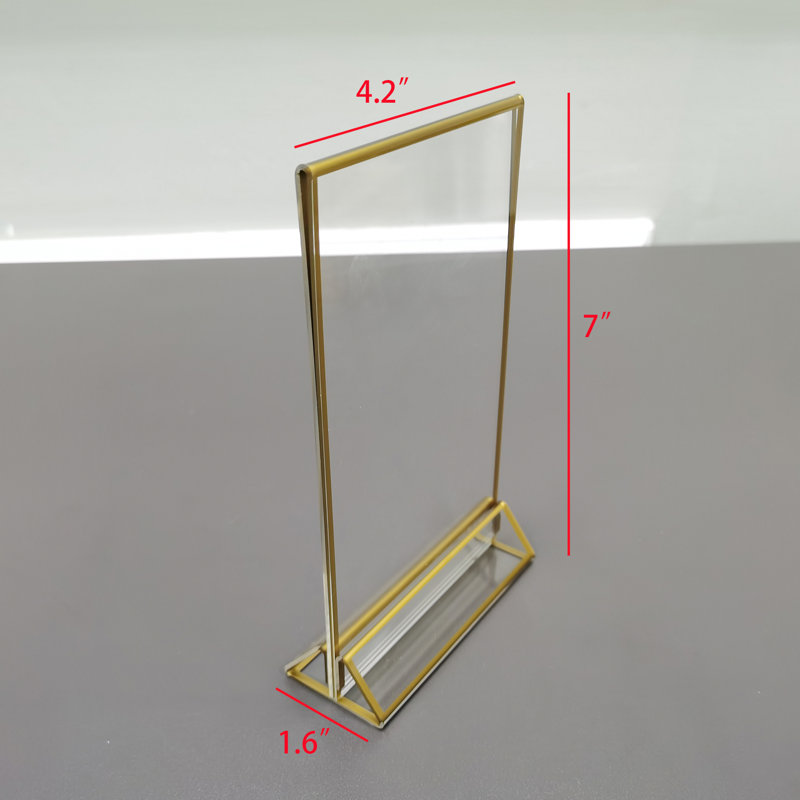 Stand Alone Picture Frame, 4" x 6"