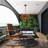 1-Light Outdoor Wicker Coastal Rattan Pendant-189977090