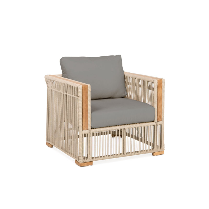 Campo Club Chair - Charcoal, Charcoal, Beige