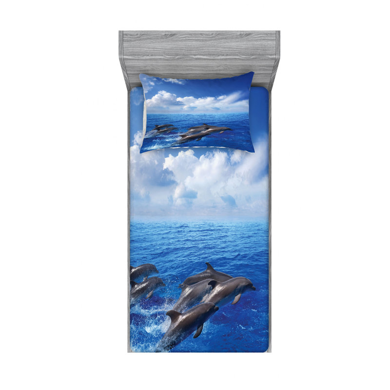 Microfiber Sheet Set, Twin XL Sheet Set with Fitted Sheet