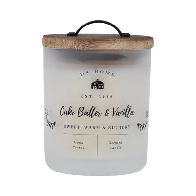Cake Batter And Vanilla Scented Jar Candle