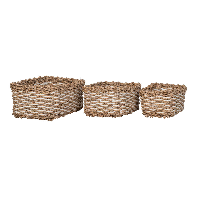 Bay Isle Home Allamon Seagrass, Paper Decorative Basket