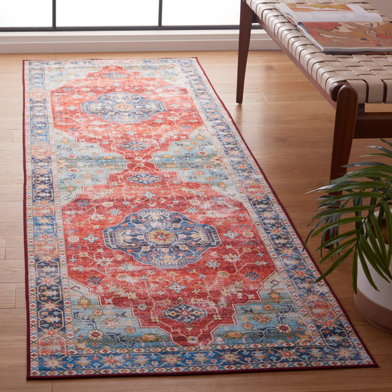 Danna Tucson Performance Machine Washable Oriental Rug, Runner 2'6" x 8'