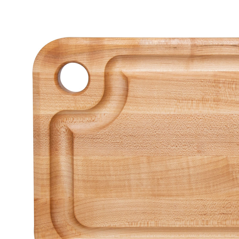 John Boos Prestige Series Maple Cutting Board with Juice Groove, 16" x 10"