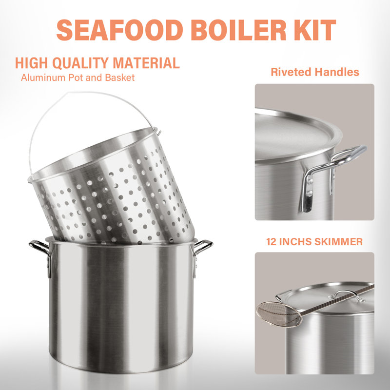 60QT Crawfish Boiler Kit