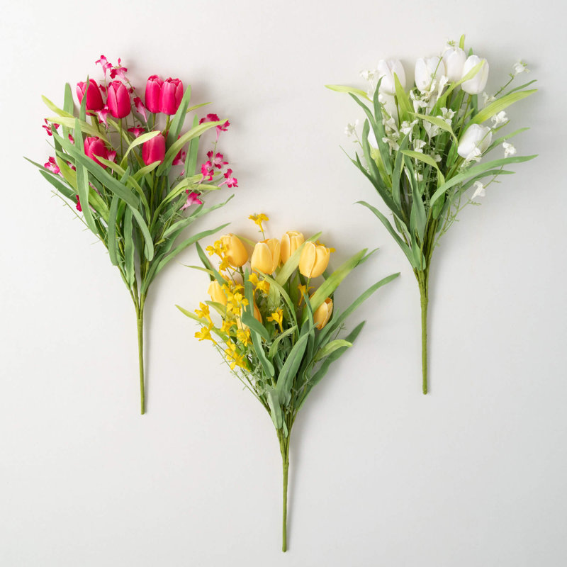 Ensemble de 3 tulipes 20 "