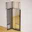 Barrière pour animaux 72 po très haute 72 po avec porte pour chat, large 29,5 po à 37,4 po, montée sous pression, facile à assembler, barrière pour chien pour la porte, les escaliers, le couloir (noir)-858560106