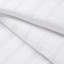 Grand - housse de couette tissée 3 pièces avec rayures épurées, envers en microfibre et attaches d'angle intérieures à rayures respirantes naturelles