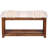 Ayhm Cotton Upholstered Storage Bench