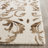 Berman Hand Tufted Wool/Cotton Ikat Rug in Ivory/Chocolate-1305203563