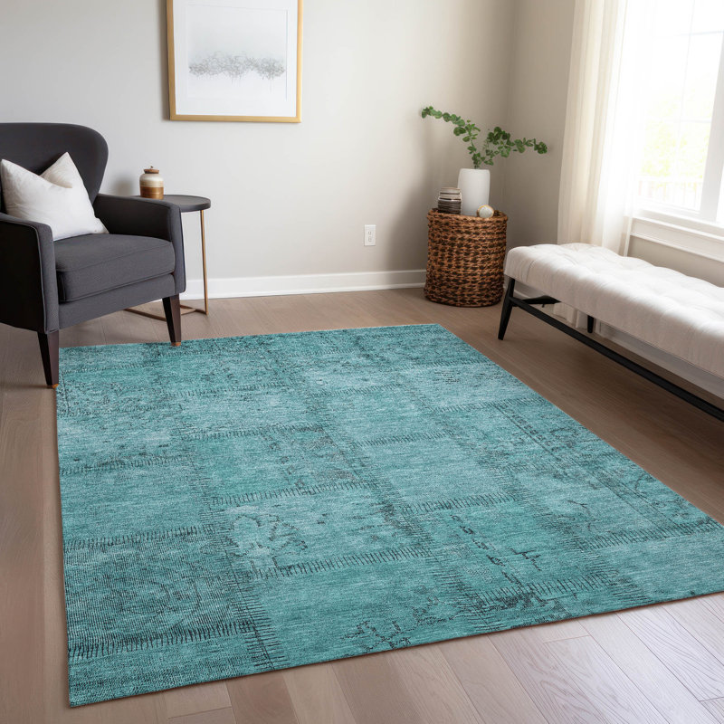 Tapis intérieur / extérieur Preana avec envers antidérapant, Rectangulaire 3 pi x 5 pi