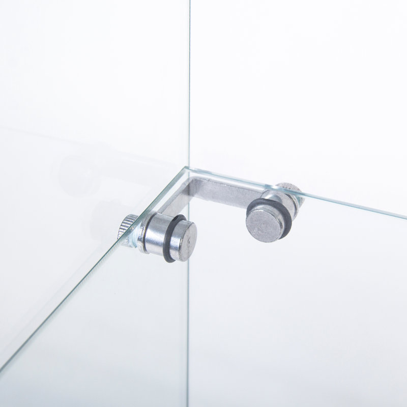 Vitrine à une porte en verre blanc, 3 tablettes - tablettes décoratives, superbe option de rangement pour votre
